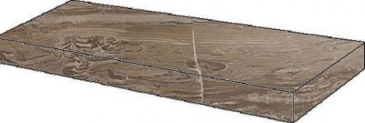 S.M. Woodstone Taupe Scal. Ang. D (620070000507) Керамогранит