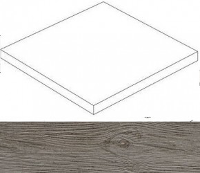 Nash Gray Wood Scalino Angolare 33 SX (AN26) Керамогранит