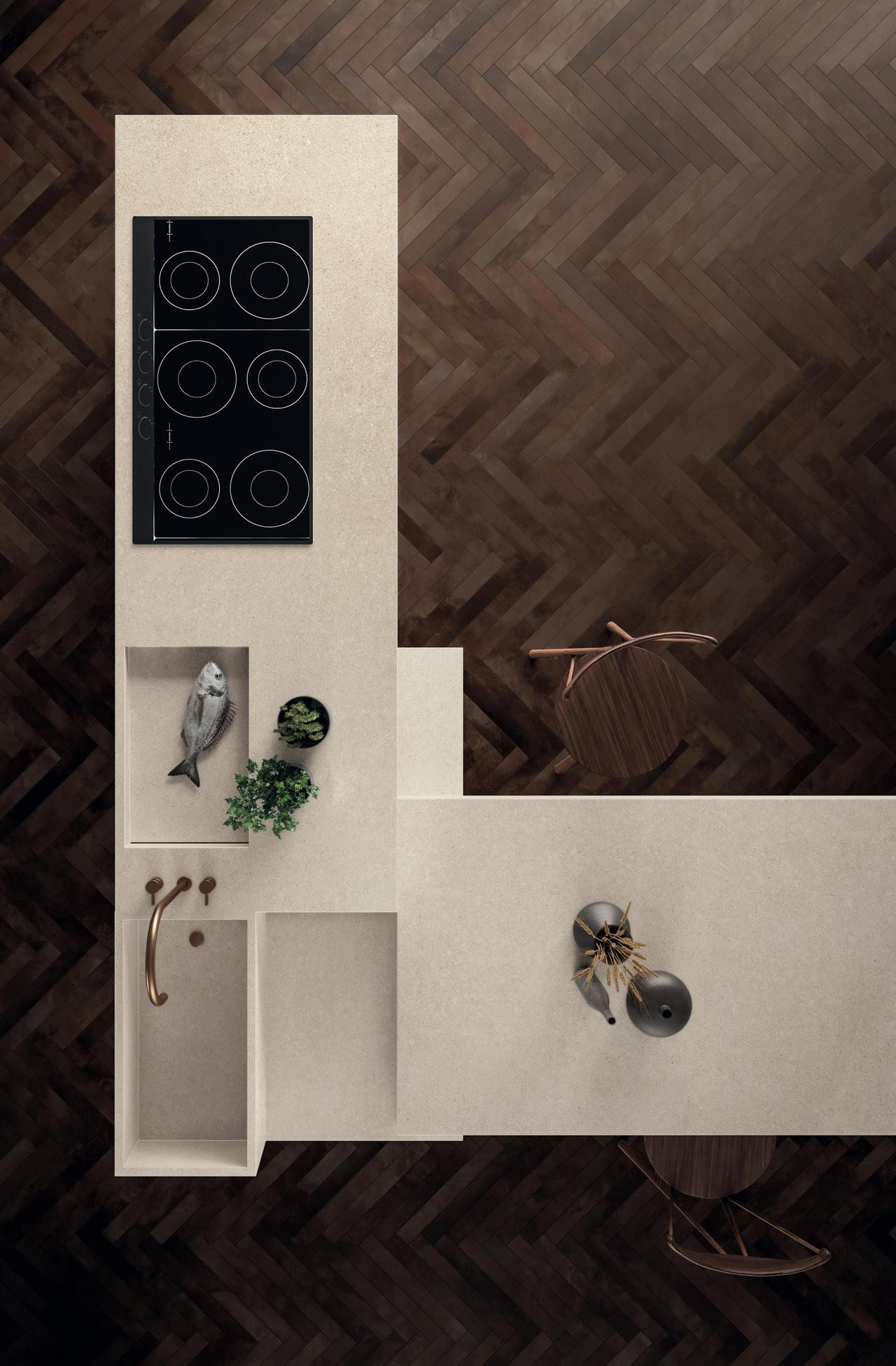 Напольные решения для компактных кухонь