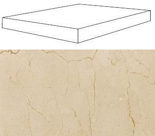 S.S. Cream Scalino laterale dx 33x120 (620070000764) Керамогранит