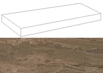 S.M. Woodstone Taupe Scal. Ang. S (620070000502) Керамогранит