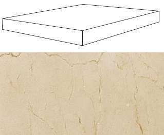 S.S. Cream Scalino laterale dx 33x60 (620070000756) Керамогранит