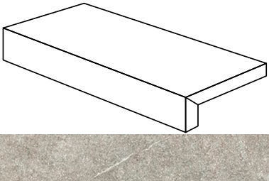 Dolmen Pro Cenere Elemento L Grip (A0VT) Керамогранит
