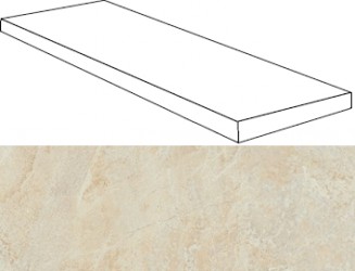 Force Ivory Scalino Angolare SX 33x120 (620070001018) Керамогранит