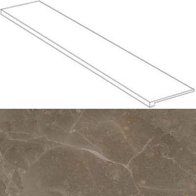 S.S. Grey Scalino laterale sx 33x60 (620070000762) Керамогранит