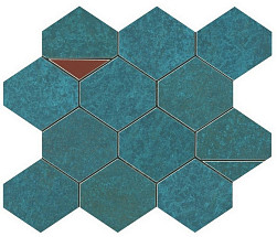 Blaze Verdigris Mosaico Nest (9BNV) Керамическая плитка