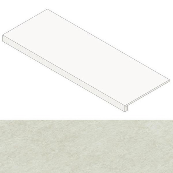 MARVEL Imperial White Scalino Lap. 90 (AFCN) 33x90 Керамогранит