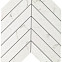 Мозаика Marvel Carrara Pure Chevron Wall (9SCA) 