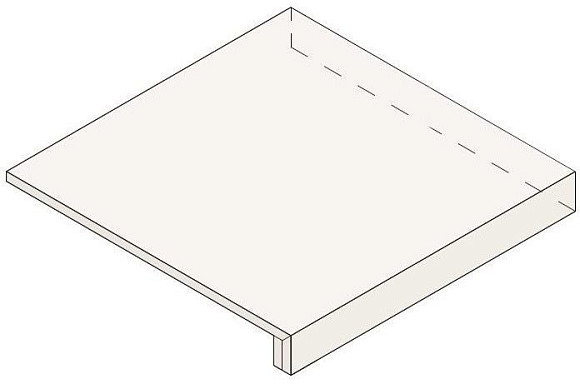 Arbor Almond Scalino Angolare 33 SX (ANWW) 33x33 Керамогранит