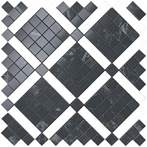 Marvel Noir Mix Diagonal Mosaic (9MVH) Керамическая плитка