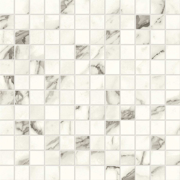 Мозаика Marvel Statuario Supremo Mosaico Lapp (A425) 