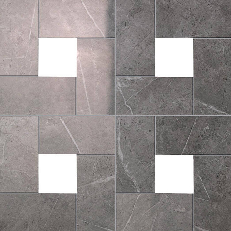 Marvel Grey Cassettone Lappato (ASMA) Керамогранит