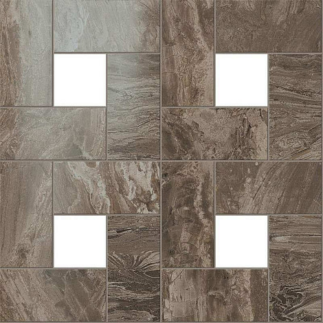S.M. Woodstone Taupe Mosaic Lap (610110000066) Керамогранит