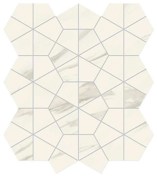 Мозаика Marvel Meraviglia Calacatta Meraviglia Hexagon Lapp. (AJQY) 