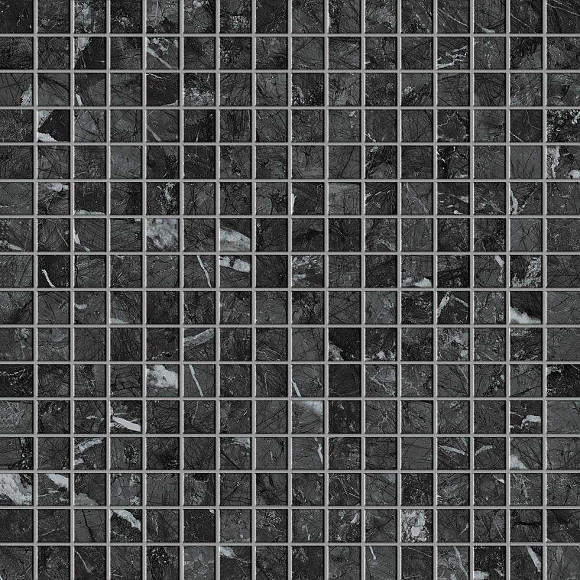 Мозаика Marvel Grigio Intenso Mosaico Lappato (AOVA) 