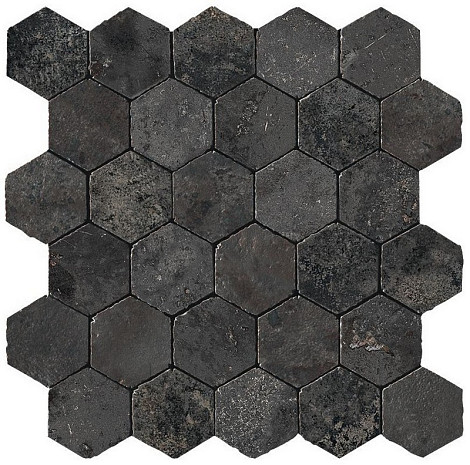 Мозаика Aix Fumée Honeycomb Tumbled (A0UD) 