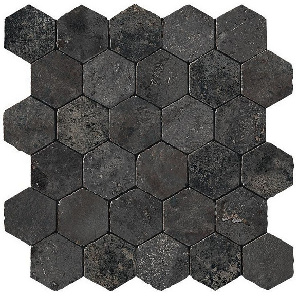 Мозаика Aix Fumée Honeycomb Tumbled (A0UD) 