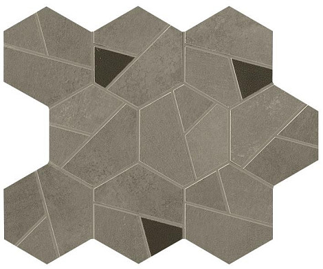 Мозаика Boost Pro Taupe Mosaico Hex Coffee (A0QP) 