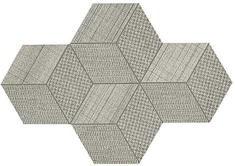 Room Pearl Mosaico Esagono Dek (AS5B) Керамогранит