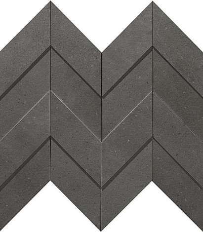Dwell Smoke Chevron 3D (A1DP) Керамогранит