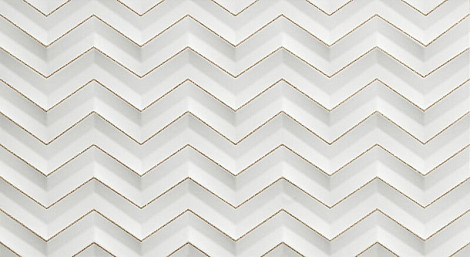 Плитка 3D White Chevron Glitter Matt (600080000407) 