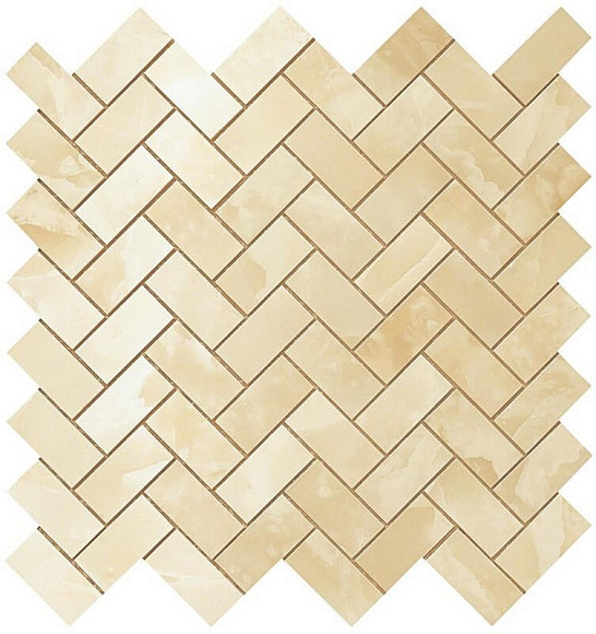 S.O. Honey Amber Herringbone Mosaic (600110000205) Керамическая плитка