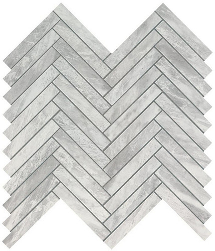 Мозаика Marvel Bardiglio Grey Herringbone Wall (9SHB) 