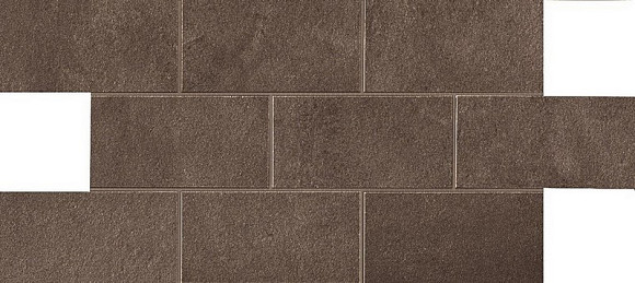 Dwell Brown Leather Brick Lappato (A1E6) Керамогранит