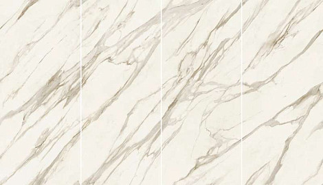 Керамогранит Marvel Meraviglia Calacatta Bernini 120x278 6 mm Lapp. Kit Endless 4pcs (AKF9) 