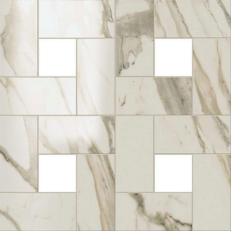 S.M. Calacatta Gold Mosaic Lap (610110000063) Керамогранит
