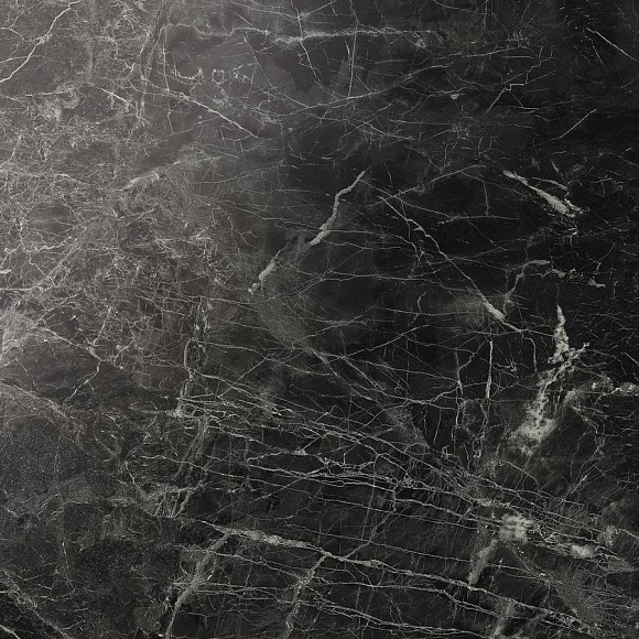 Керамогранит Marvel Noir St.Laurent 75x75 Lapp. (AD4Z) 