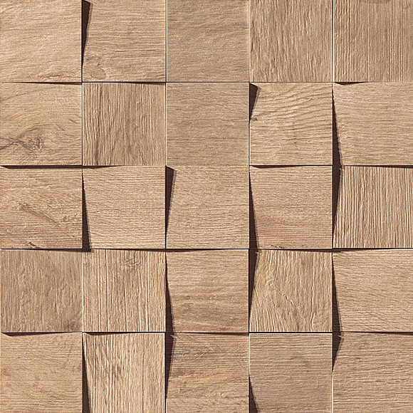 Мозаика Axi Golden Oak Mosaico 3D (AMV0) 