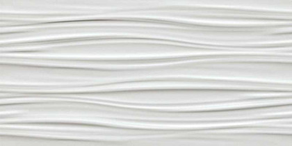 Плитка 3D Ribbon White Matt 40x80 (8SBW) 