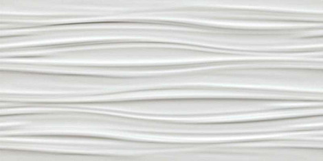 Плитка 3D Ribbon White Matt 40x80 (8SBW) 