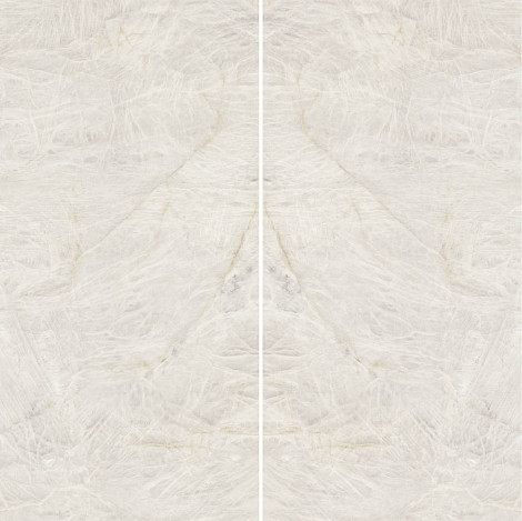 Керамогранит Crystal White Bookmatch Silk 12 mm ST (AF2X)  1 плитка