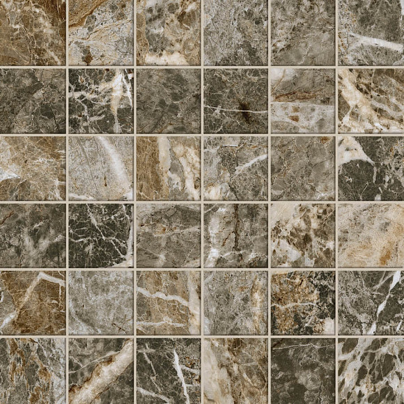 Мозаика Forte Dei Marmi Quark Breccia di Car. Mosaic (610110001193)