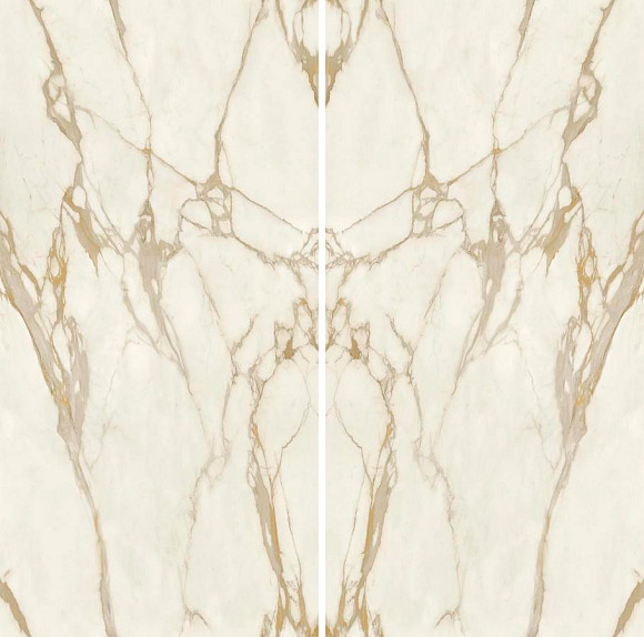 Керамогранит Calacatta Gold Bookmatch Silk - 12mm ST