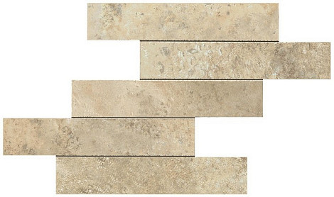 Мозаика Aix Blanc Brick Tumbled (A0UE) 