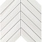 Мозаика Marvel Bianco Dolomite Chevron Wall (9SCD) 