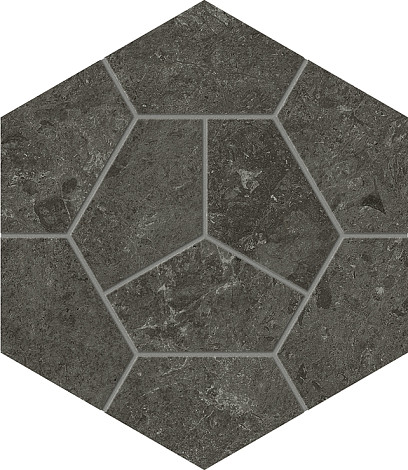 Декор Nyra Charcoal Favus  