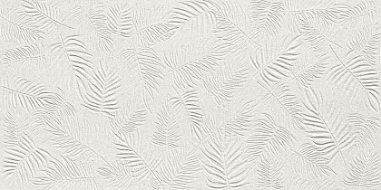 Плитка 3D Wall Carve Leaf White 40x80 (A578) 