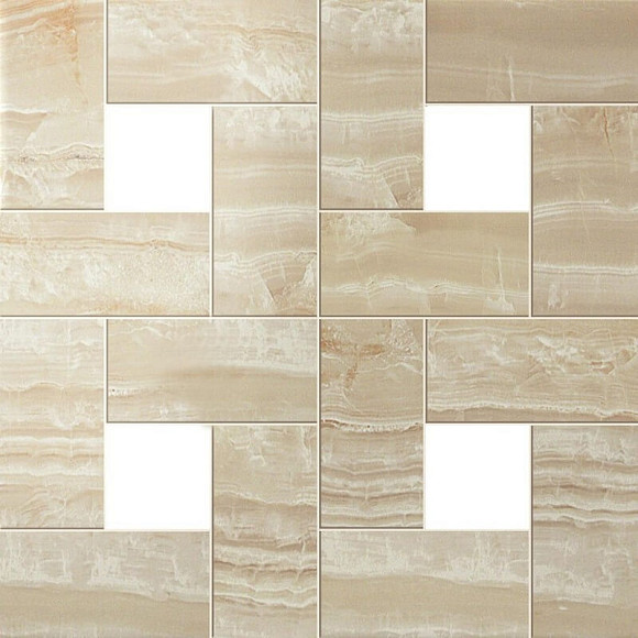 S.O. Ivory Chiffon Mosaic Lap (610110000086) Керамогранит