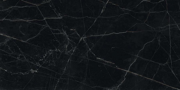 Керамогранит Marvel Black Atlantis 120x240 Lappato (AO3R) 