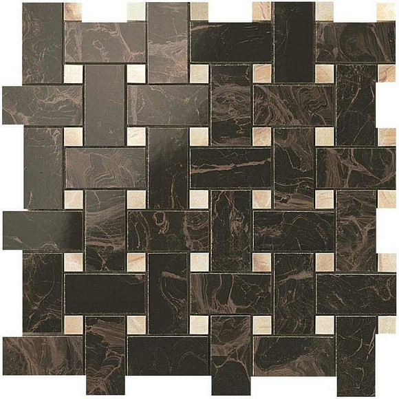 S.M. Frappuccino Dark Twist Mosaic (600110000071) Керамическая плитка