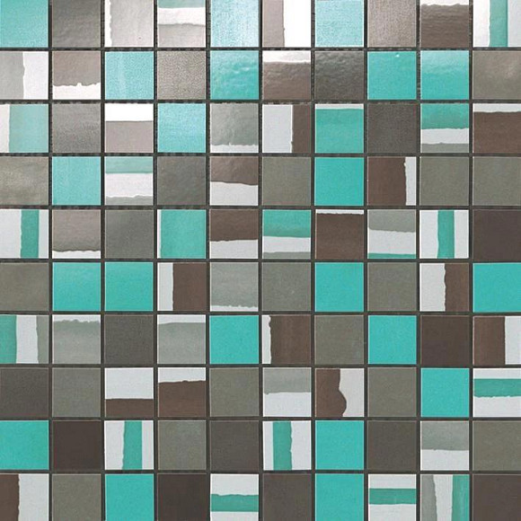 Dwell Turquoise Mosaico Mix (9DMT) Керамическая плитка