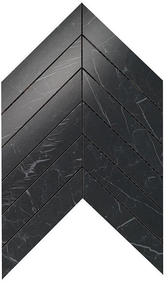 Мозаика Marvel Nero Marquina Chevron Wall (9SCN) 