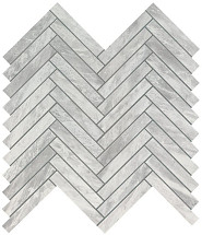 Marvel Bardiglio Grey Herringbone Wall (9SHB) Керамическая плитка
