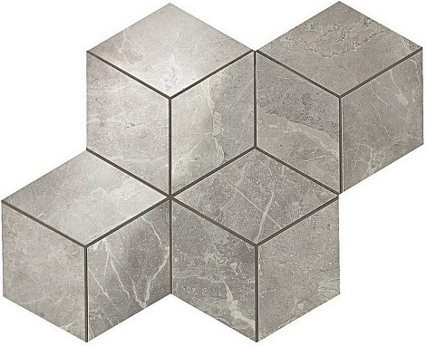 Мозаика Marvel Grey Fleury Mos. Esagono Lapp. (ADVO) 