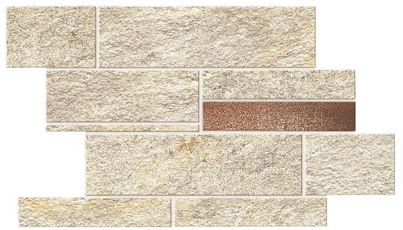 Мозаика Norde Magnesio Brick Corten (A596) 