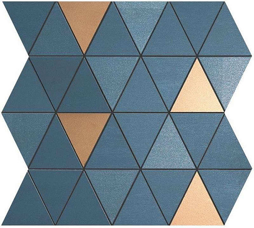 Mek Blue Mosaico Diamond Gold Wall (9MDU) Керамическая плитка